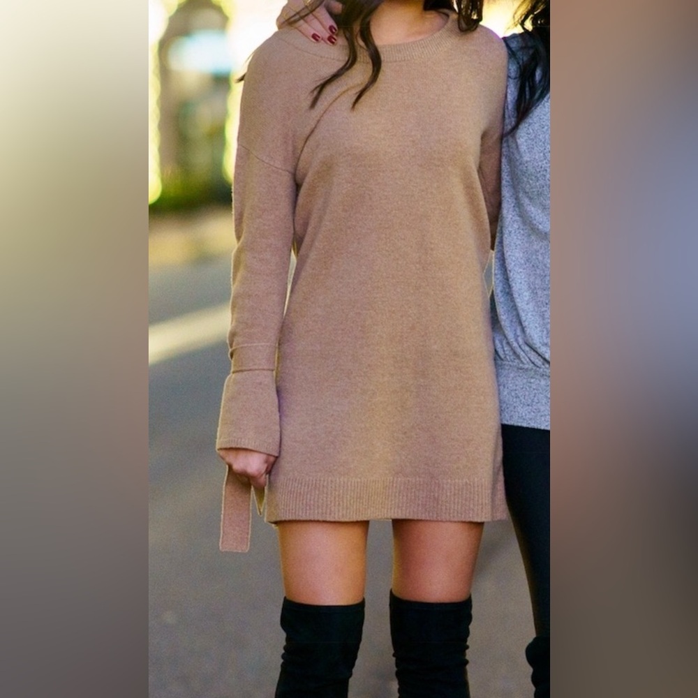 Madewell Brown Sweater Dress